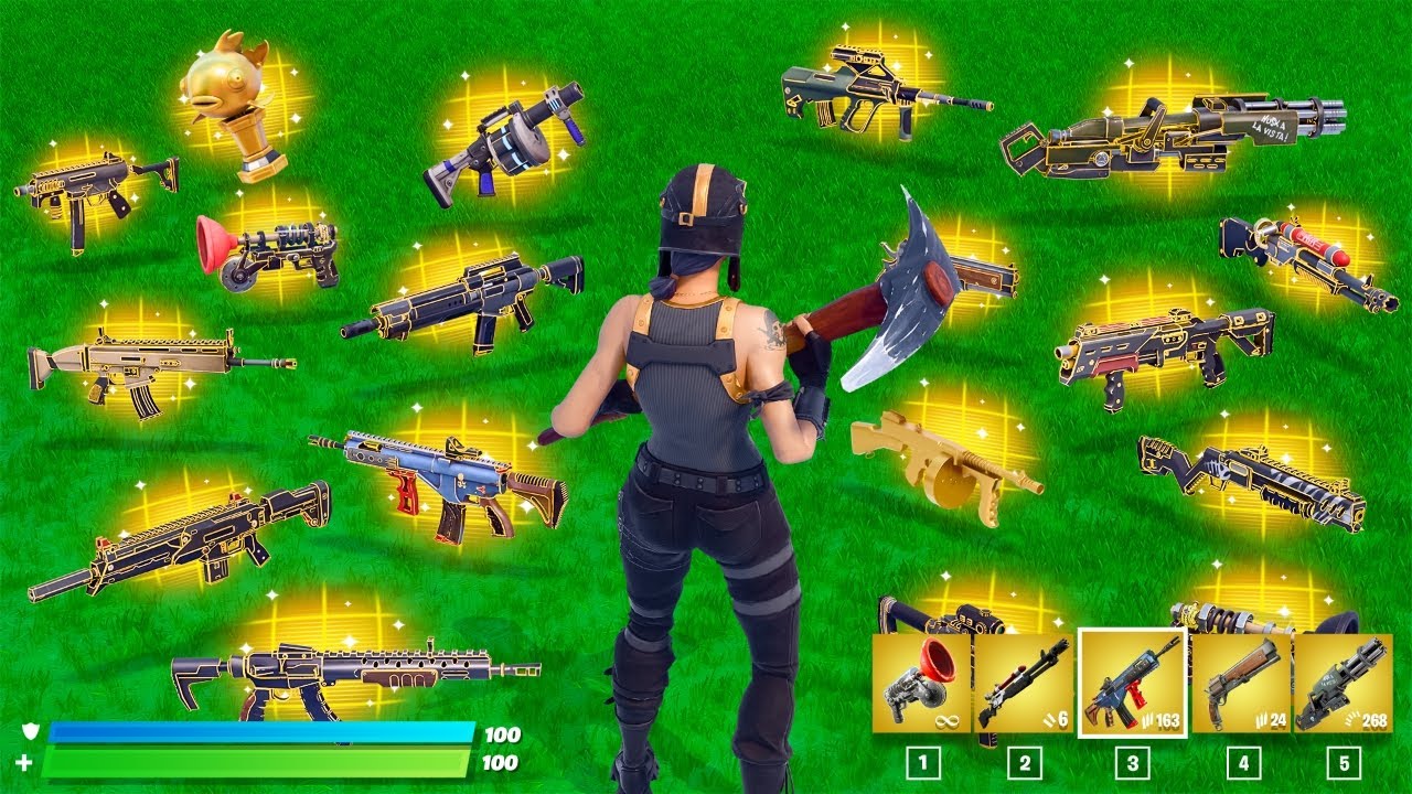 I Found 100 Fortnite Mythics