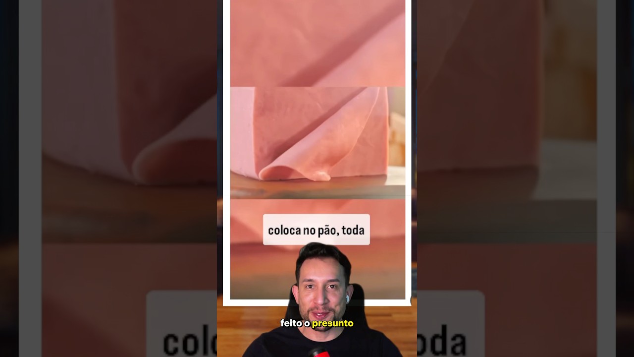 Como &eacute; feito o presunto? Presunto &eacute; saud&aacute;vel? #presunto #dicasdenutri&ccedil;&atilde;o