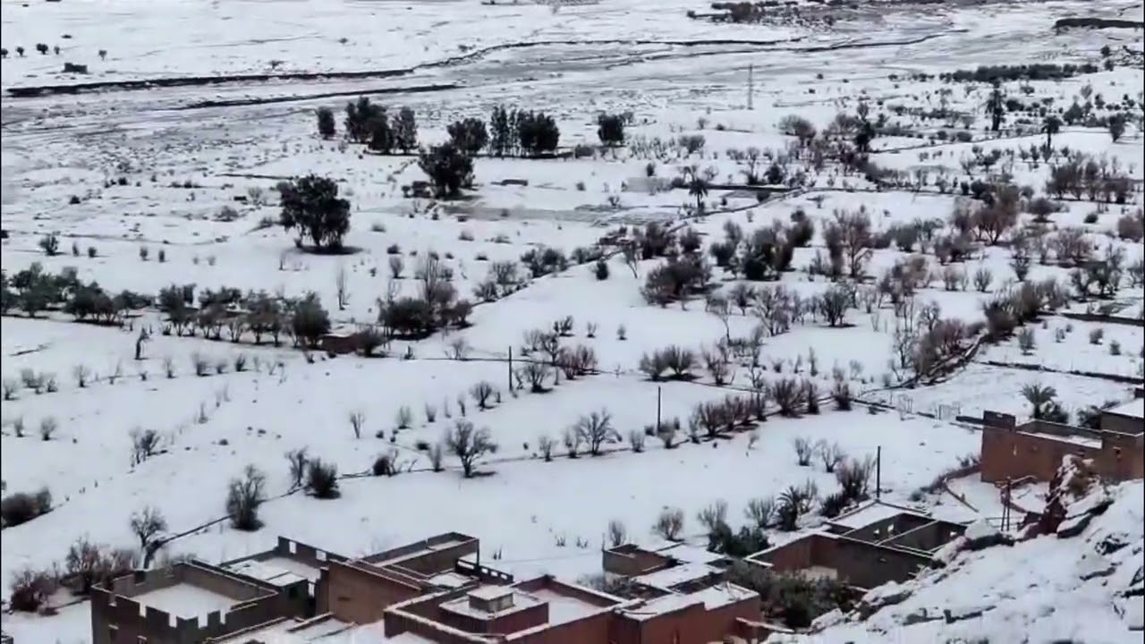 ما شاء الله تبارك الرحمن بياض الثلوج روعة