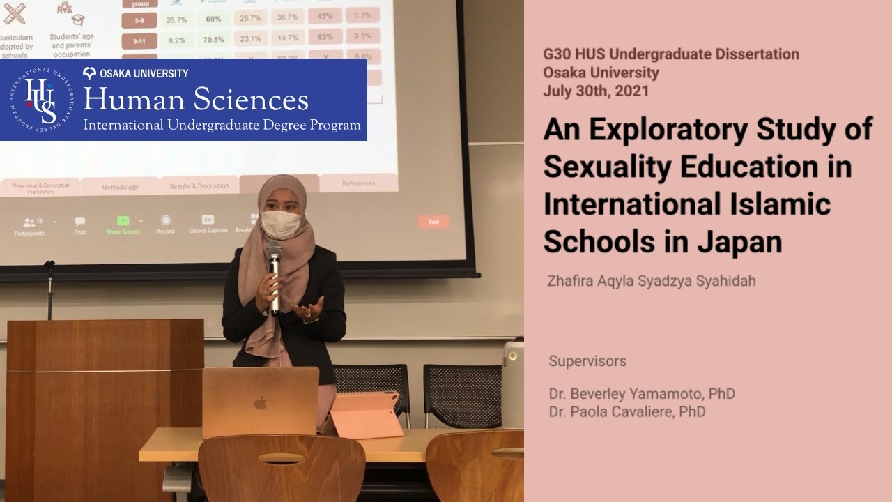 Undergraduate Thesis Defense | Human Sciences, Osaka University