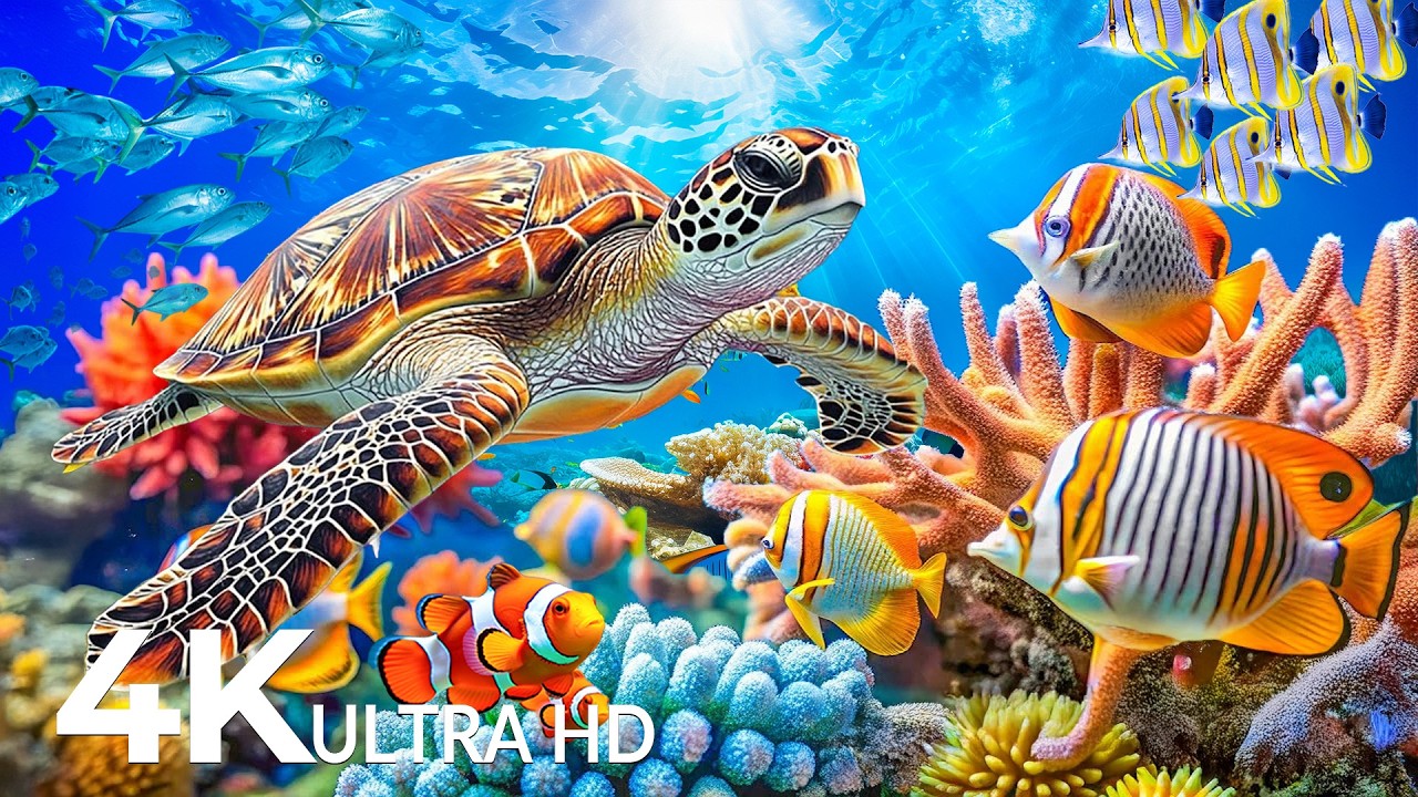 Dive Into the Mesmerizing Underwater Realm - Marvel at Sea Animal in The Best 4K UHD Aquarium #94