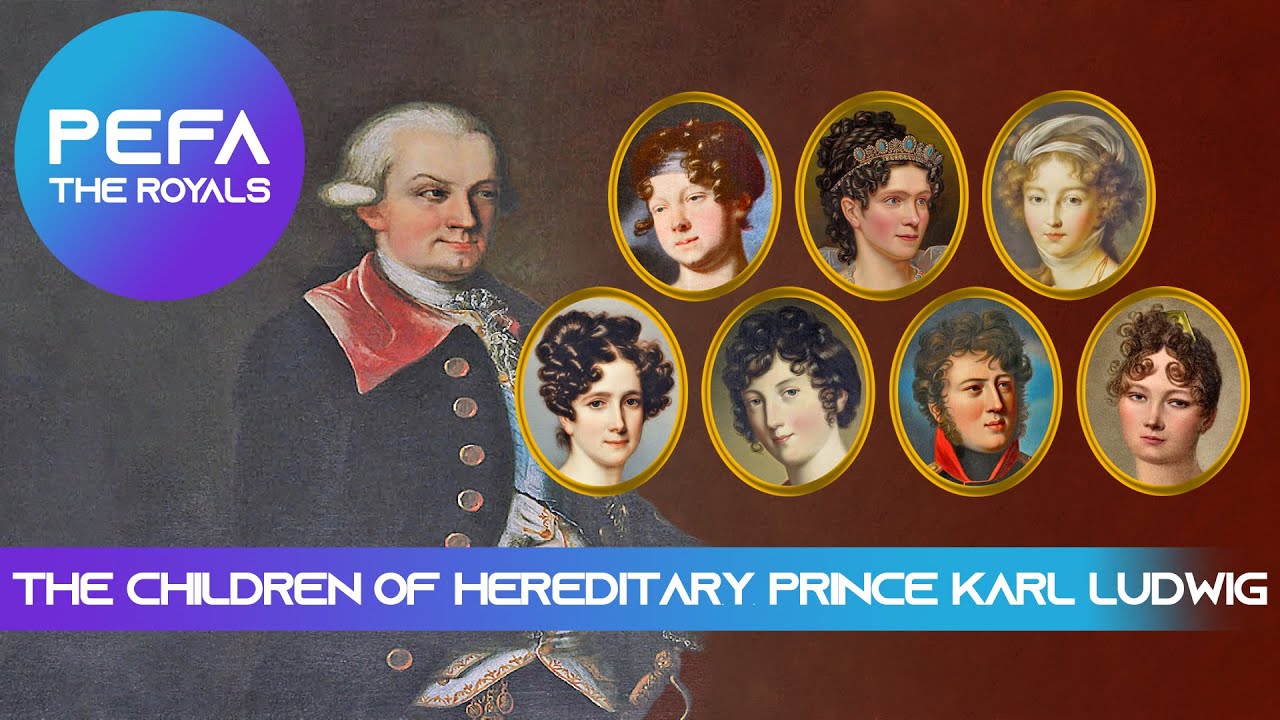 The Children of Hereditary Prince Karl Ludwig (Texts with pictures)