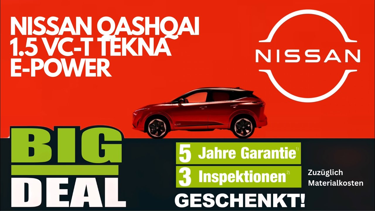 Big Deal Nissan QASHQAI 1.5 VC-T TEKNA E-POWER