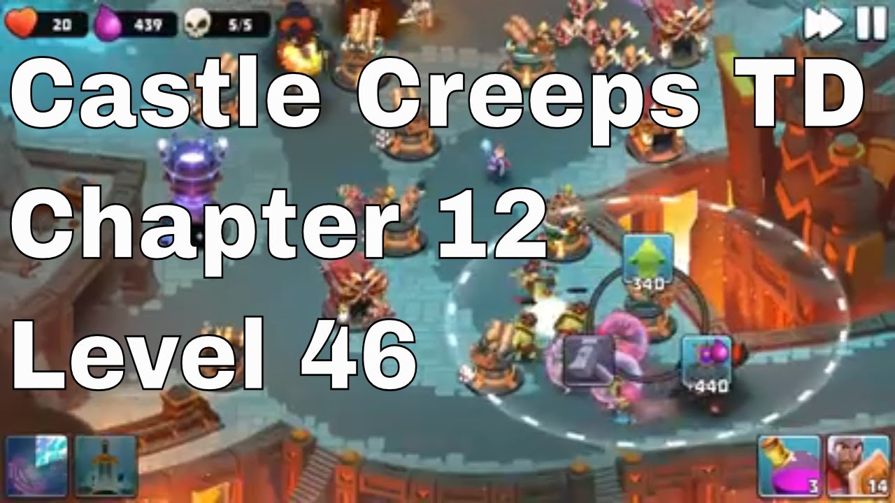 Castle Creeps Level 46