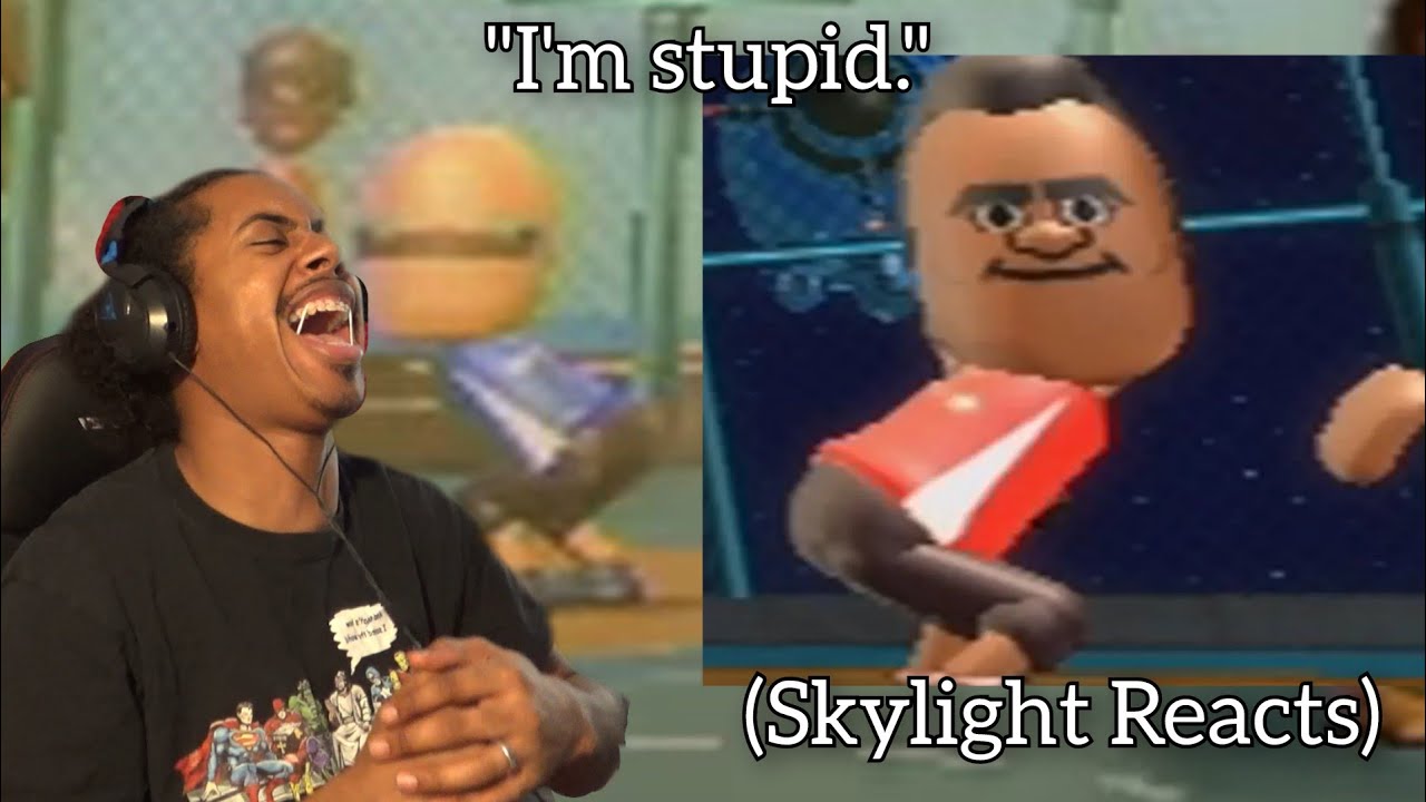 Ive Seen This Image Before getting every stamp on wii sports resort   basketball | (Skylight Reacts)