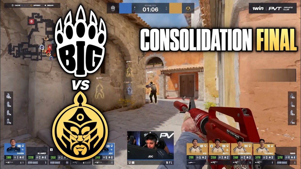 The MongolZ vs BIG - HIGHLIGHTS - 1win Private Club Season 2 Consolidation Final