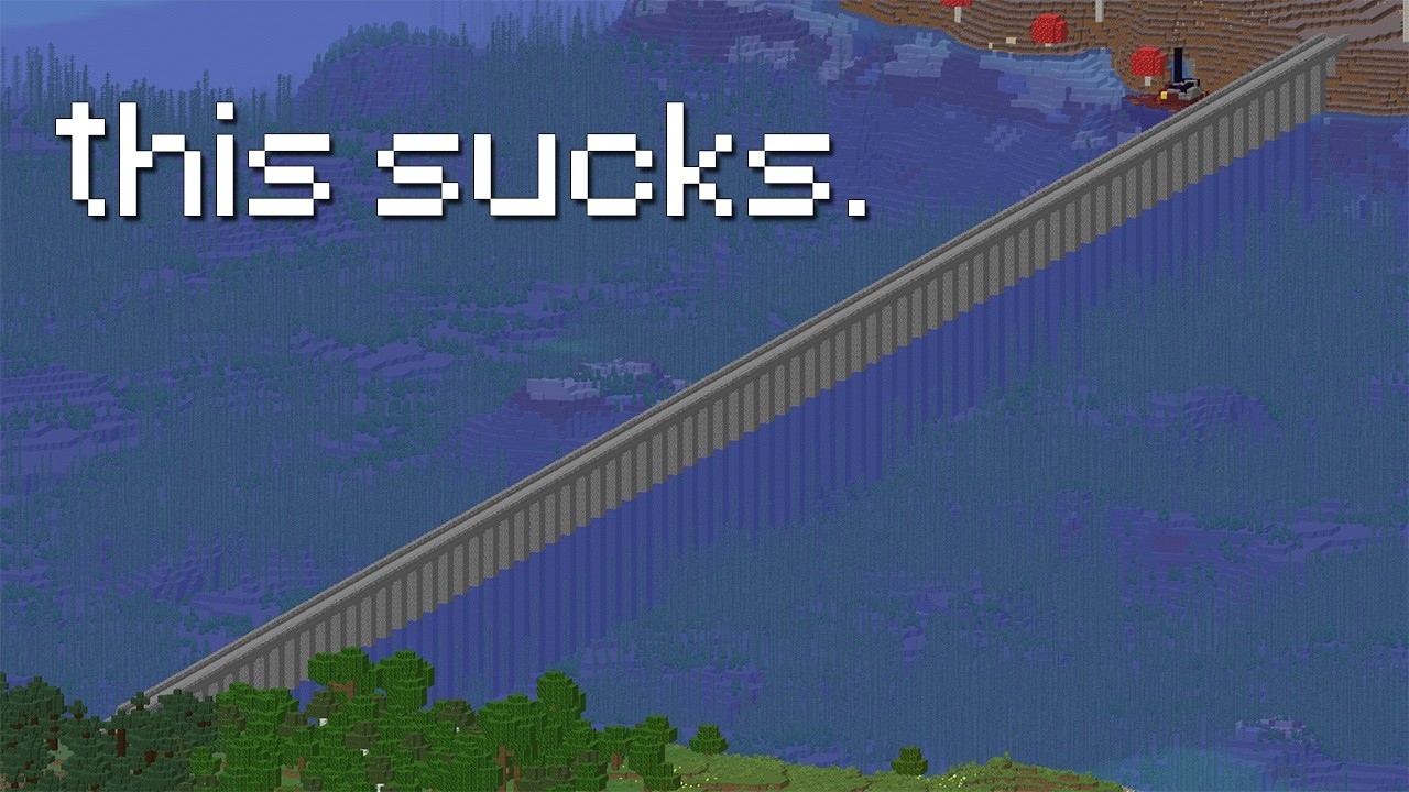 Old Minecraft travel methods were bad...