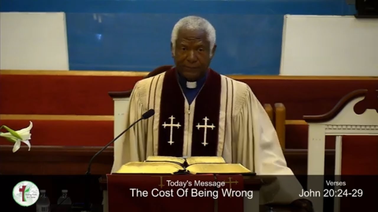The Cost Of Being Wrong - John 20:24-29