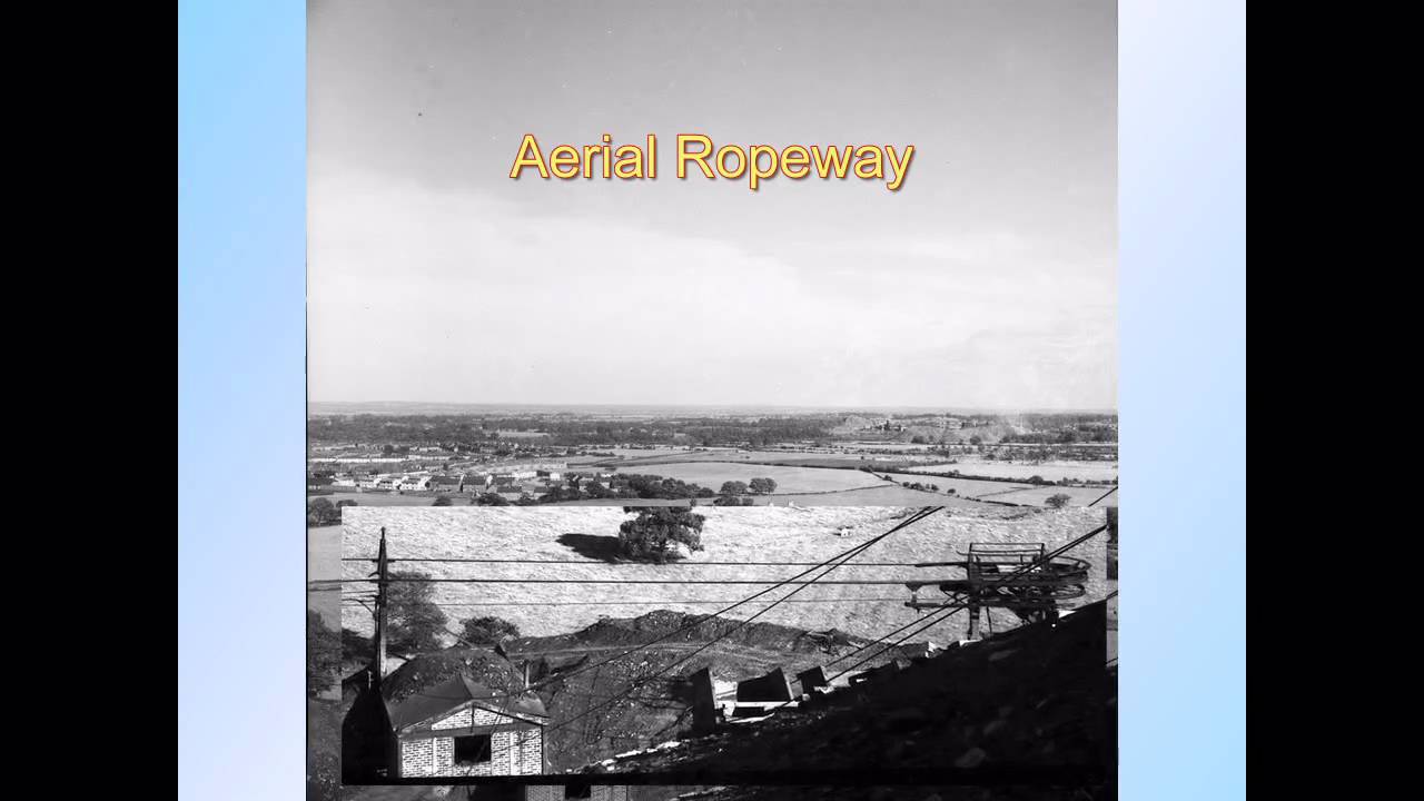 Llay Colliery, Wrexham panorama 1957
