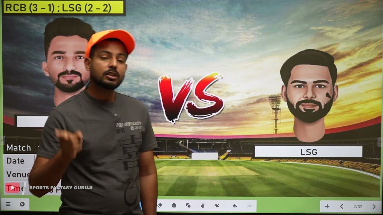 RCB vs LSG Today Match Dream11 Prediction | Royal Challengers Bengaluru vs Lucknow 2026 | Match 23
