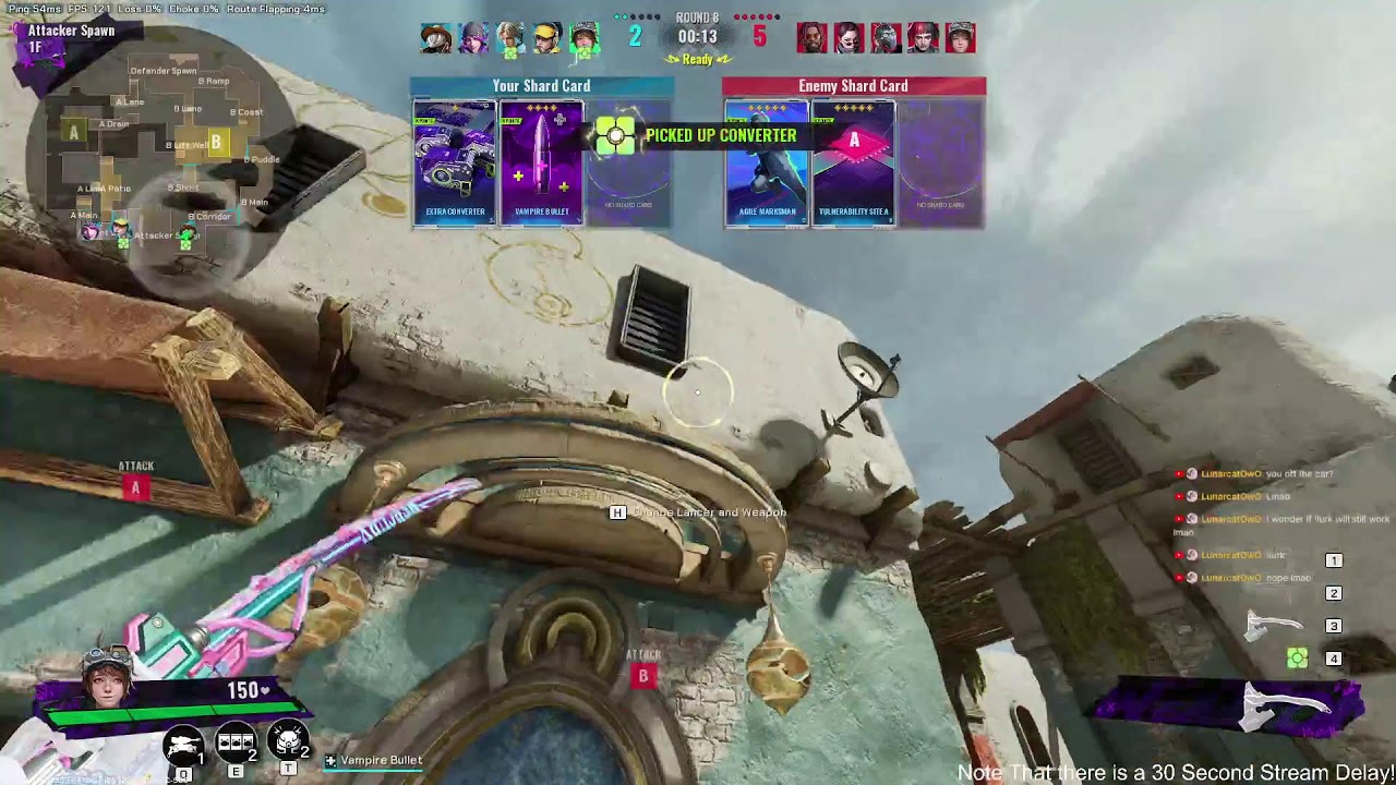 Streaming Fragpunk on YT I guess...