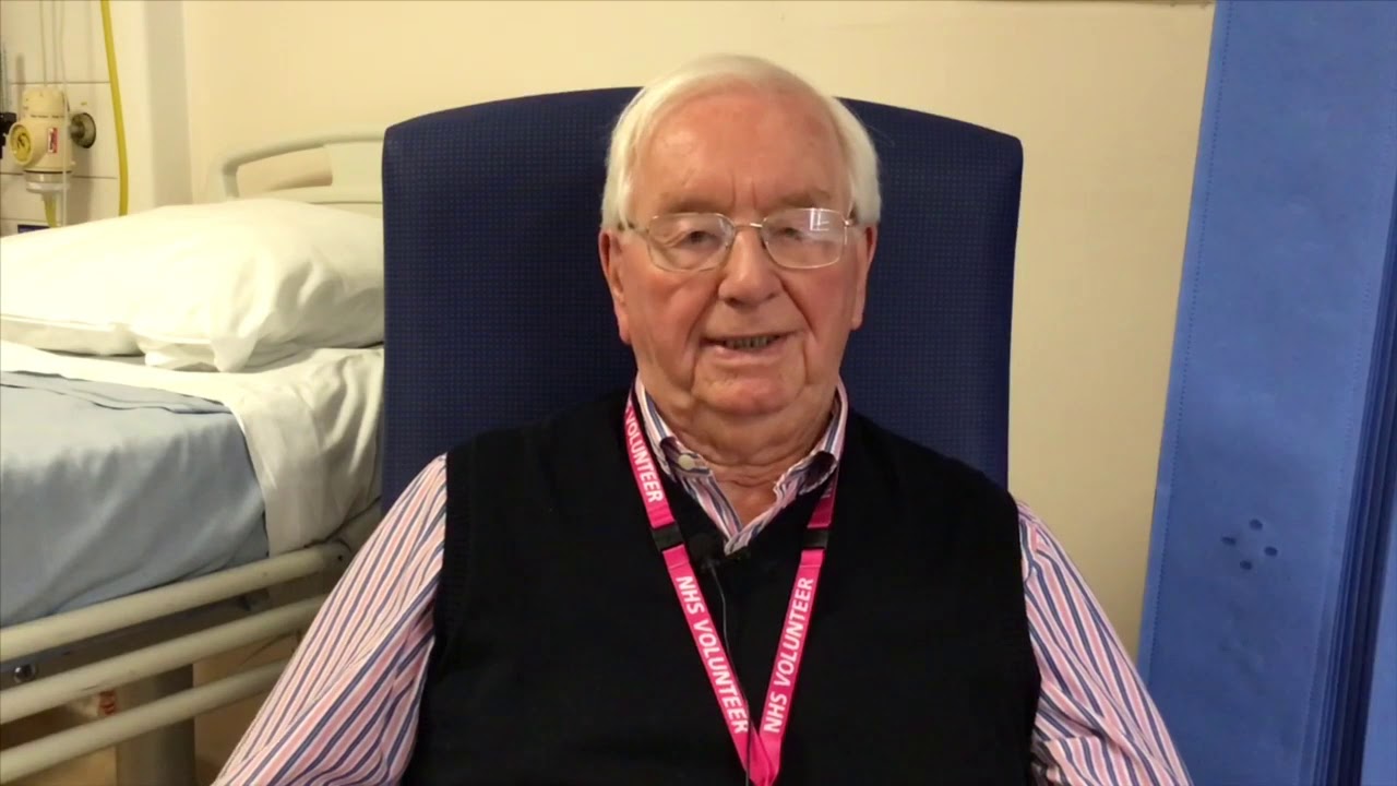 Fred Reeve discusses his role as a South Warwickshire NHS Foundation Trust Volunteer
