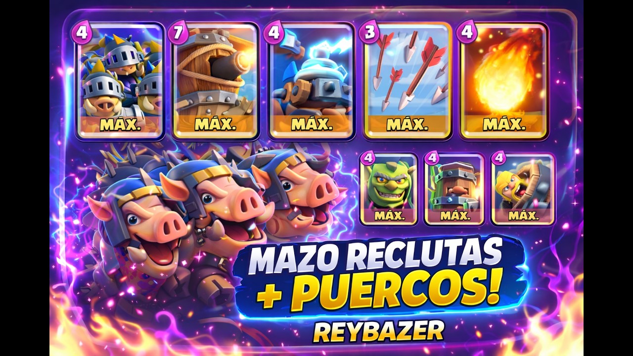 DESTROZANDO RANKED CON RECLUTAS + PUERCOS 🐷🔥 IMPARABLE