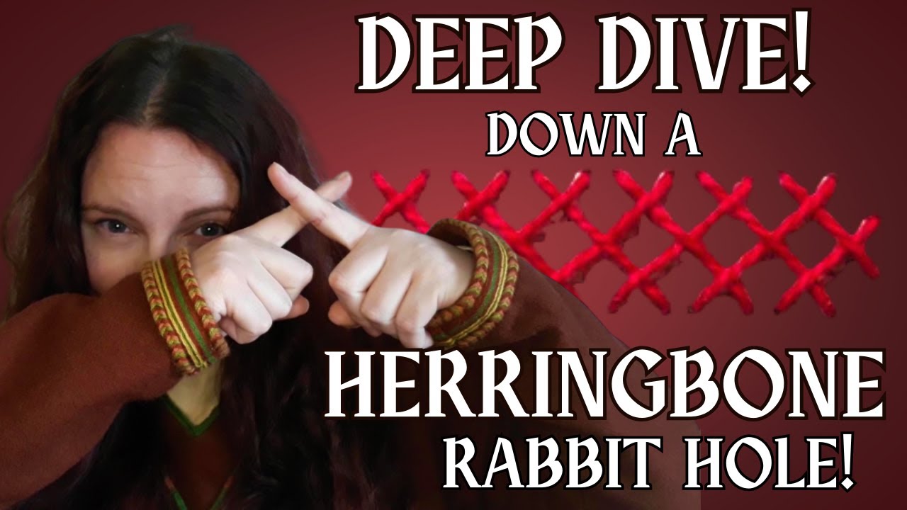 LETS TALK about Viking Age HERRINGBONE!