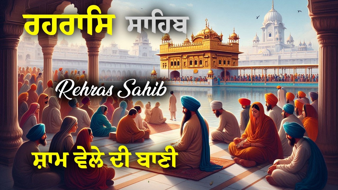 Rehras Sahib | ਰਹਿਰਾਸ ਸਾਹਿਬ | Powerful Evening Gurbani for Energy & Protection