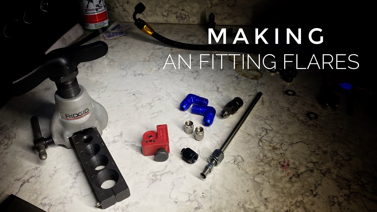 How to make perfect Stainless Steel AN fitting flares.