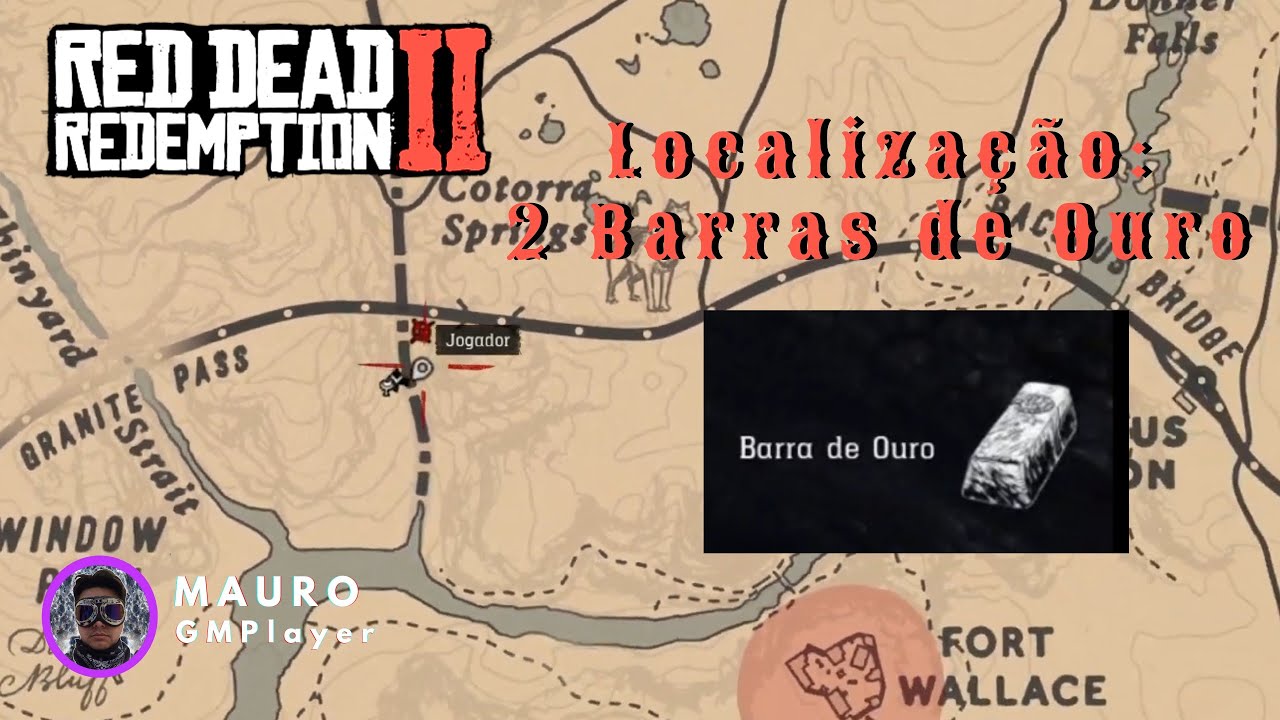 Localização : 2 Barras de Ouro no Vagão Red Dead Redemption 2