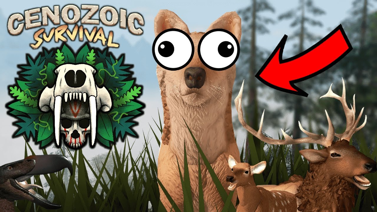 Can I SURVIVE as a Dire Wolf in Cenozoic Survival on ROBLOX ?!
