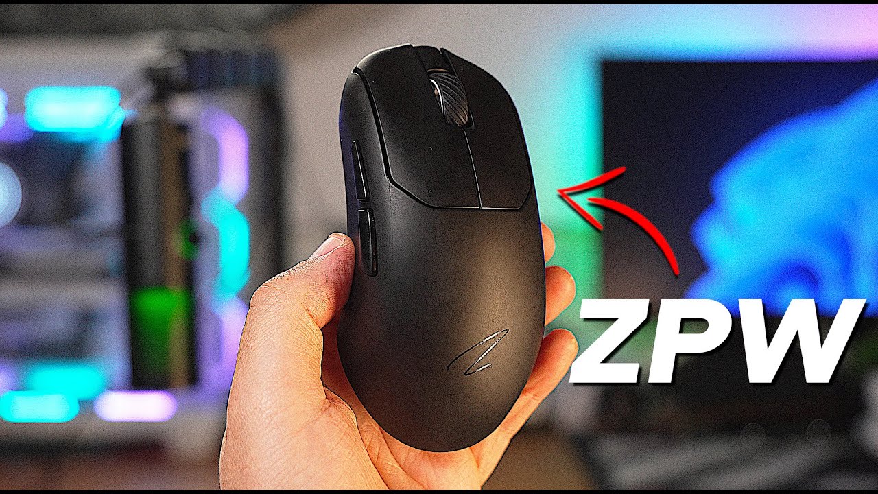 MELHOR mouse ergon&ocirc;mico para comprar em 2025? ZAOPIN ZPW MAX Review
