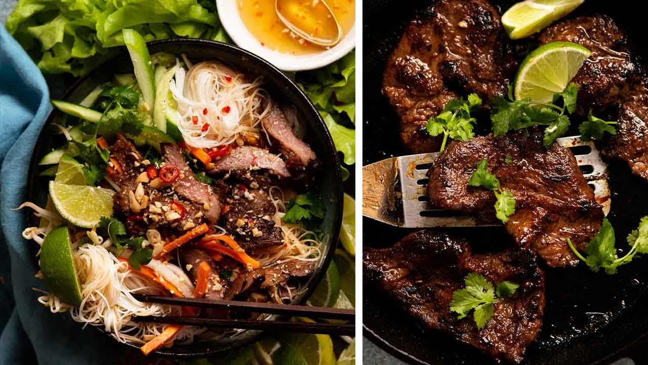 Vietnamese Pork Noodle Bowls