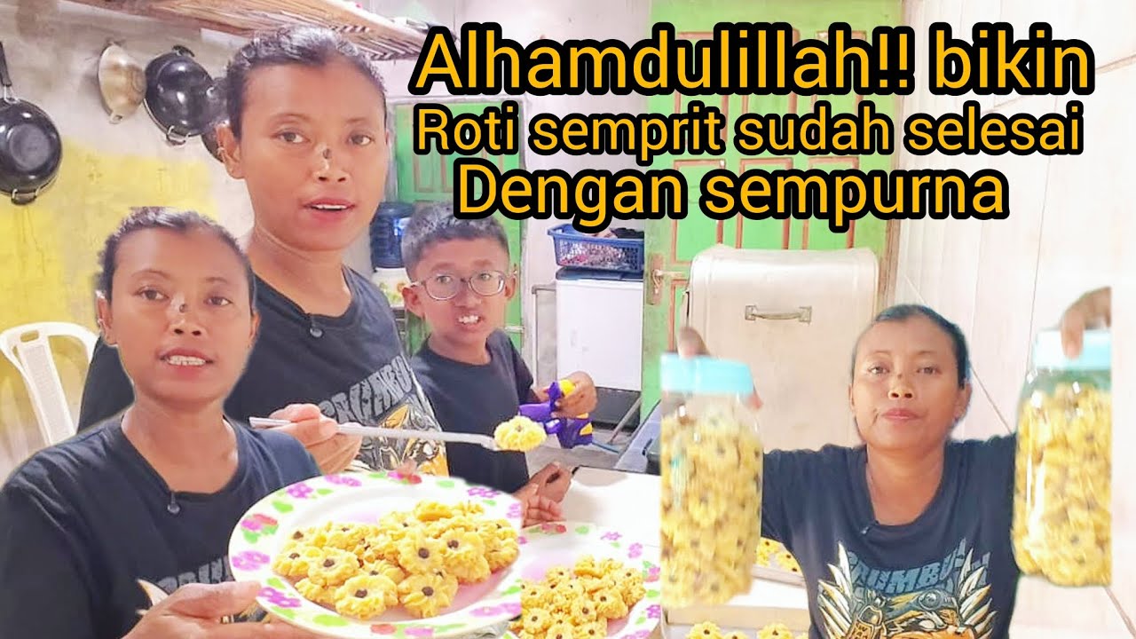 ALHAMDULILLAH‼️ BIKIN ROTI SEMPRIT SUDAH SELESAI DENGAN SEMPURNA