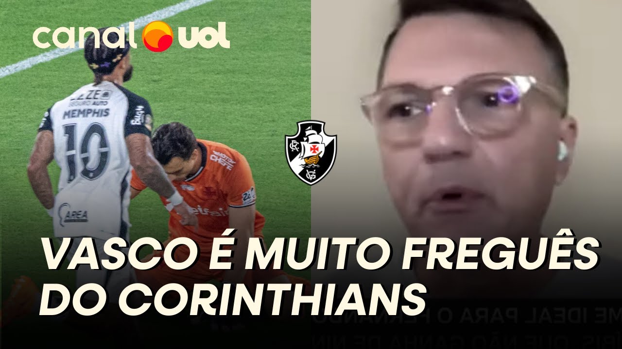 MAURO CEZAR PEREIRA: 'VASCO É MUITO FREGUÊS DO CORINTHIANS, É BIZARRO'