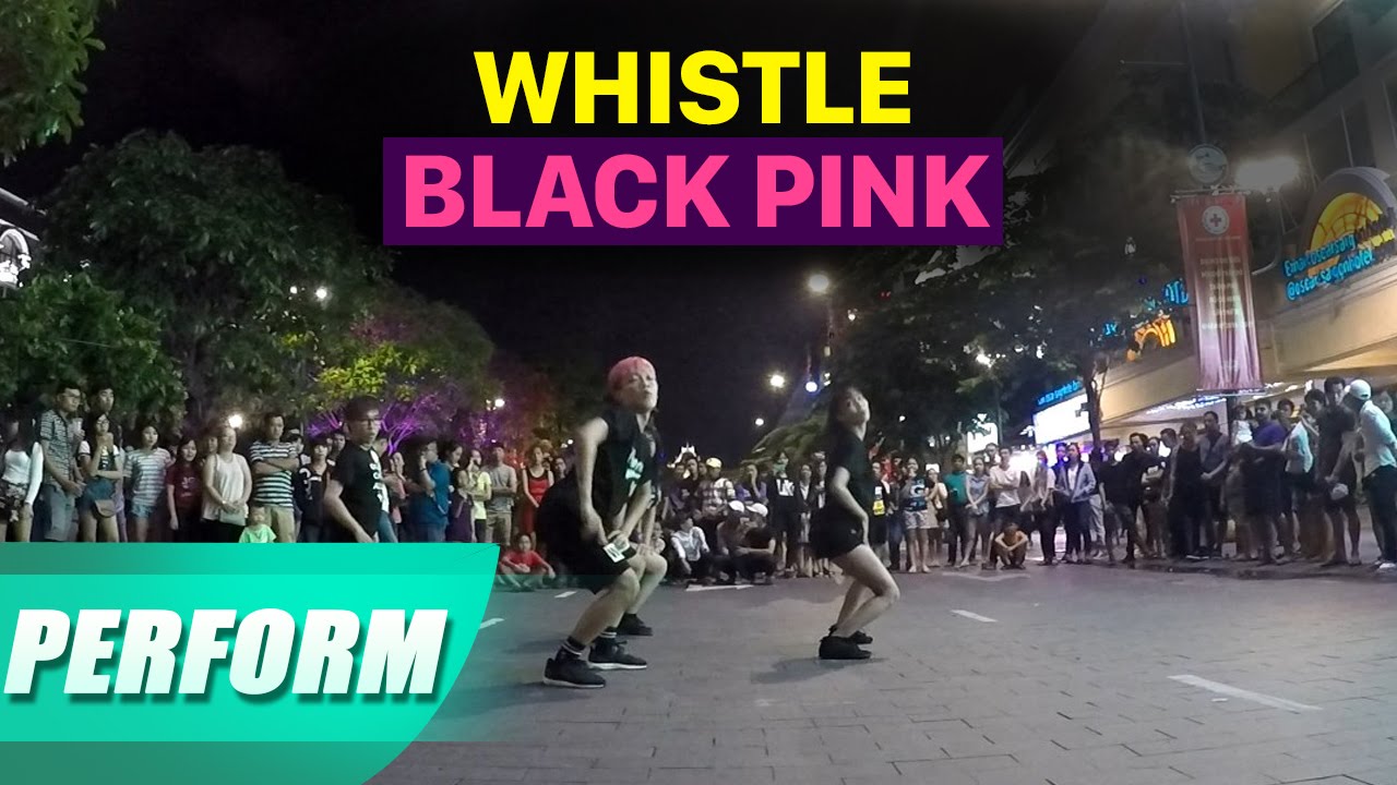 KPOP IN PUBLIC CHALLENGE | Whistle - Black Pink | Panoma Dance cover | Phố đi bộ Nguyễn Huệ