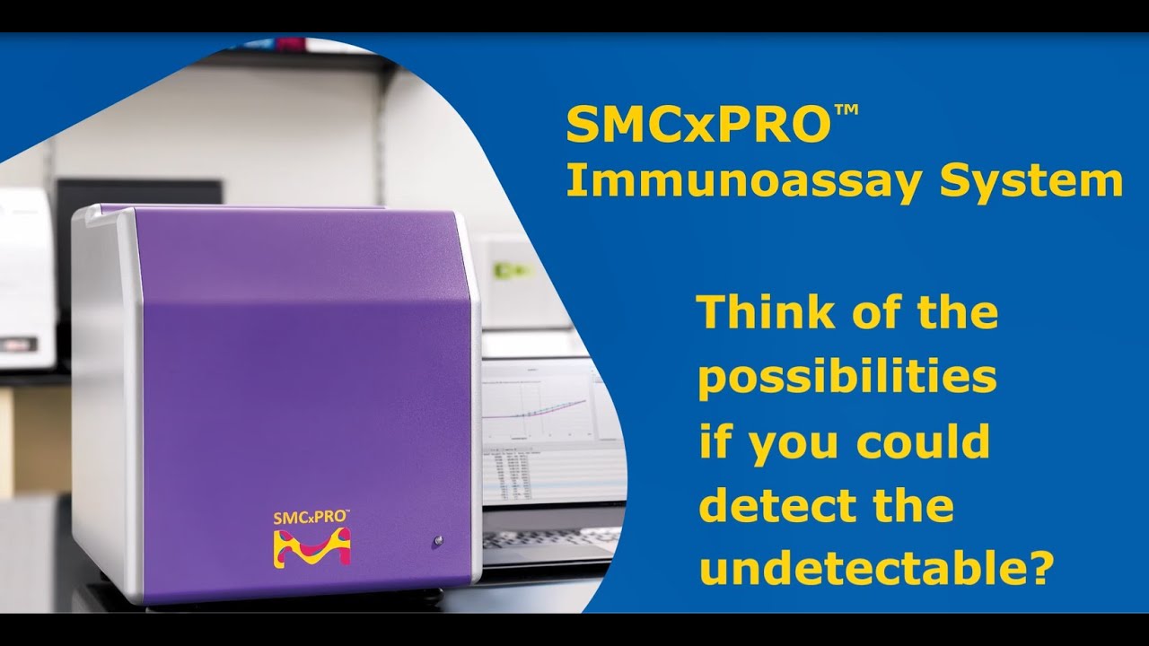 SMCxPRO&trade; Immunoassay System - is the 2nd generation instrument supporting SMC&trade; technology assays.