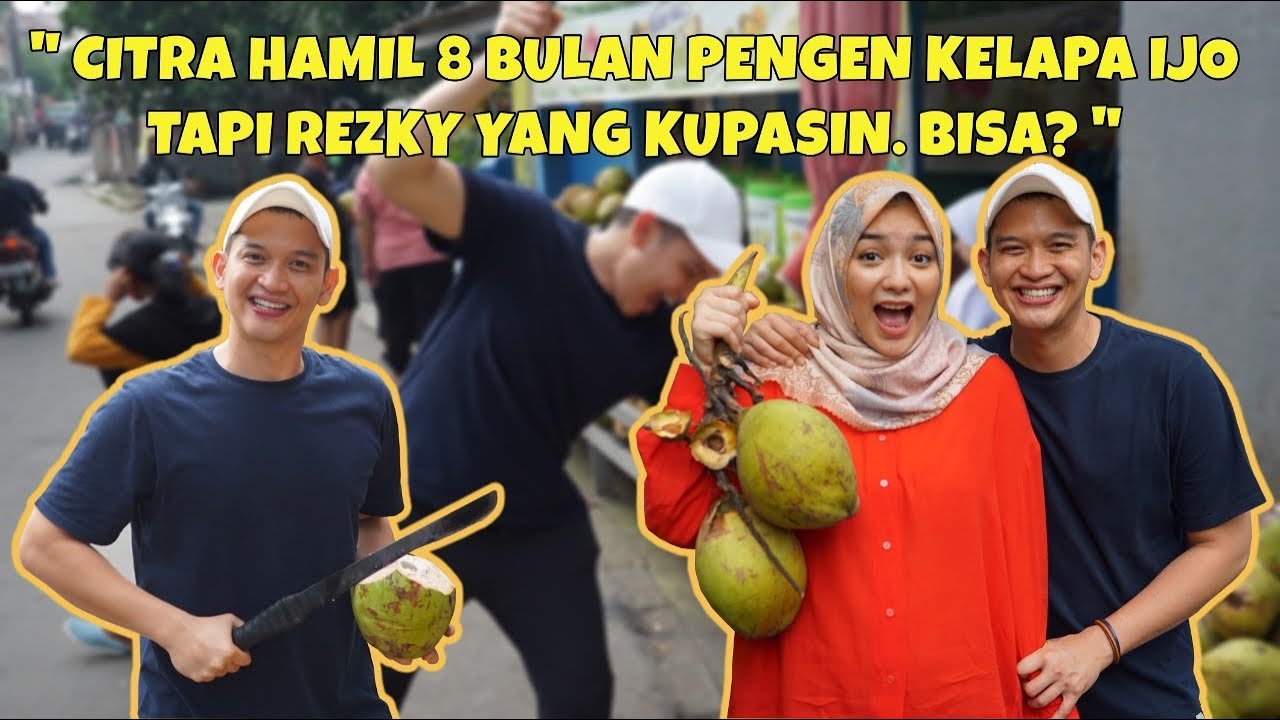 DRAMA KUPAS KELAPA MUDA!! JADI MAU NYAA BUMIL ITU APAAAAA???
