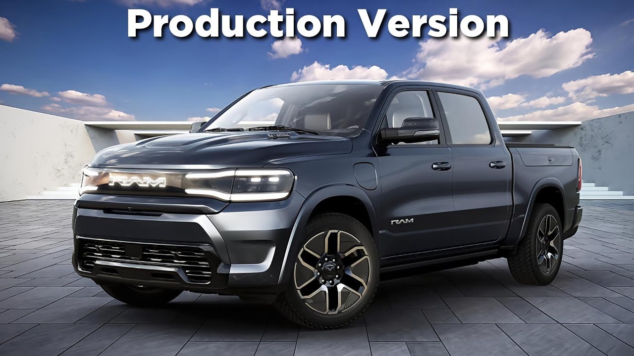 RAM 1500 REV Production version revealed ! First Look and Details