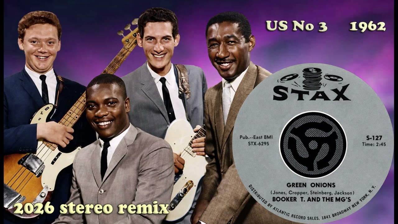 Booker T & the MG's - Green Onions - 2026 stereo remix 4K