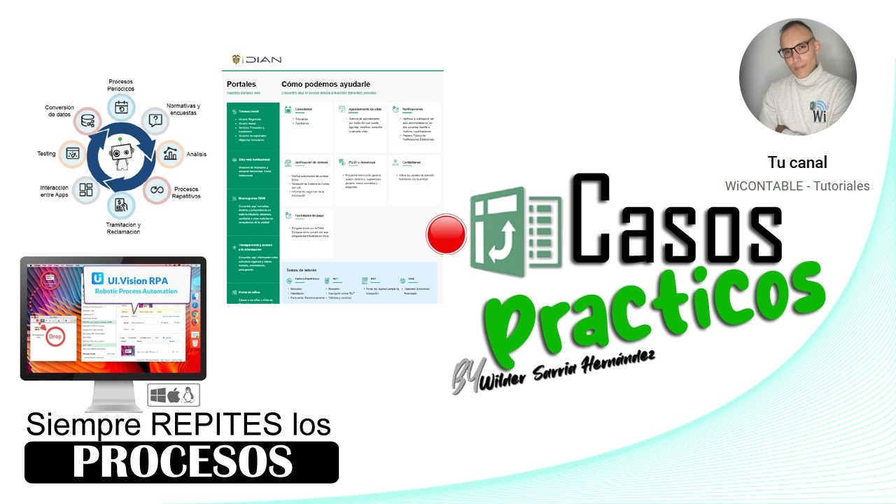 Extrayendo Data DIAN con RPA Ui.Vision