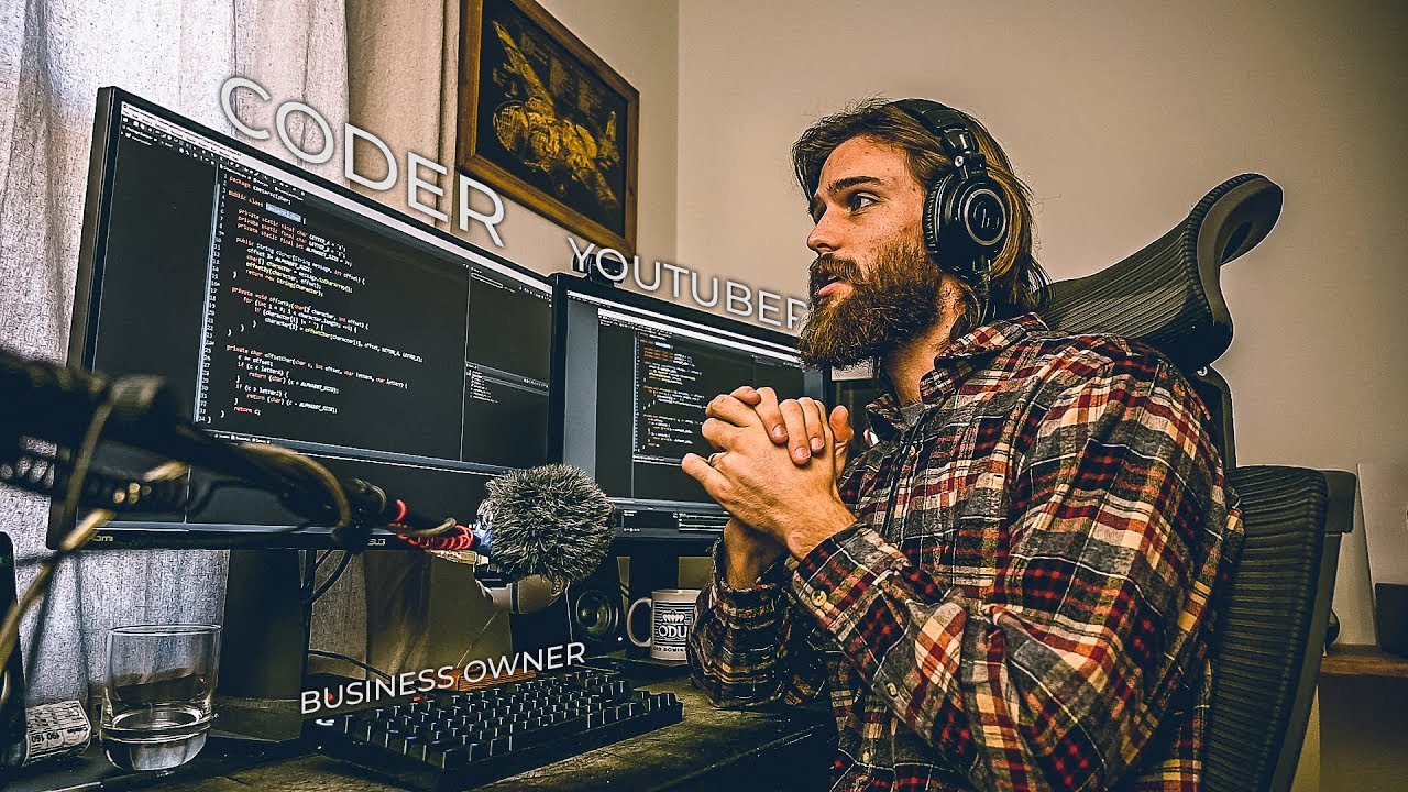 A Day in the Life of a Coder, YouTuber, & Business Owner