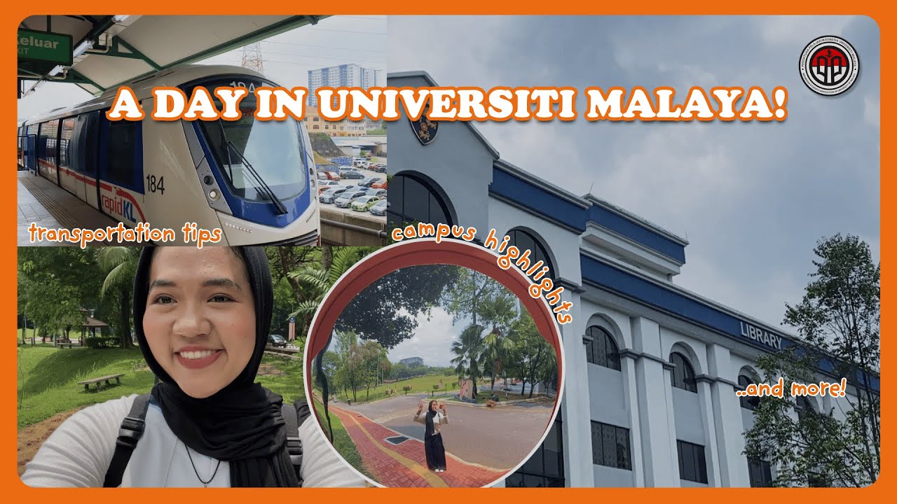 A Day at Universiti Malaya: Public Transport Tips, Campus Highlights, and More!