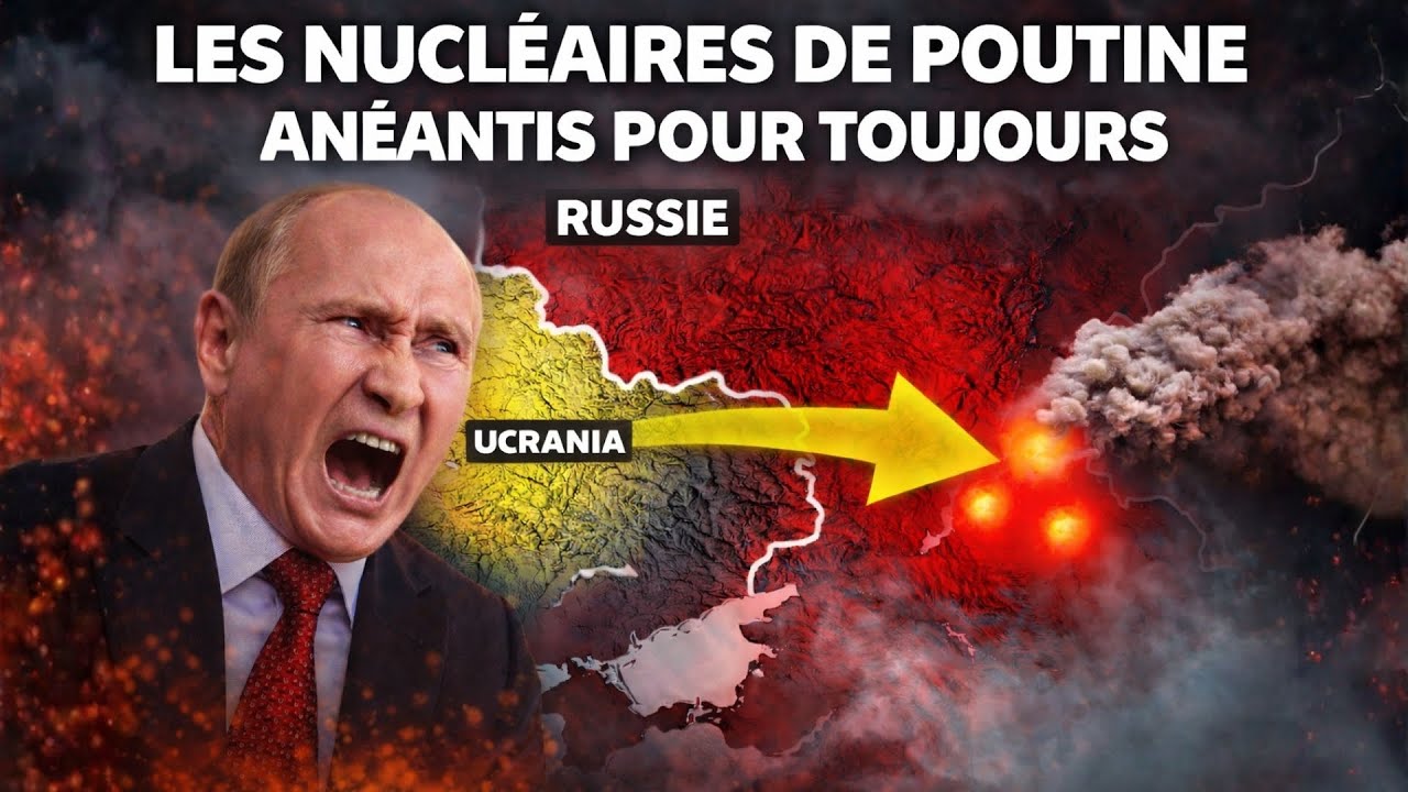 L’Ukraine vient de faire quelque chose d’IRRÉVERSIBLE à la puissance nucléaire de Poutine