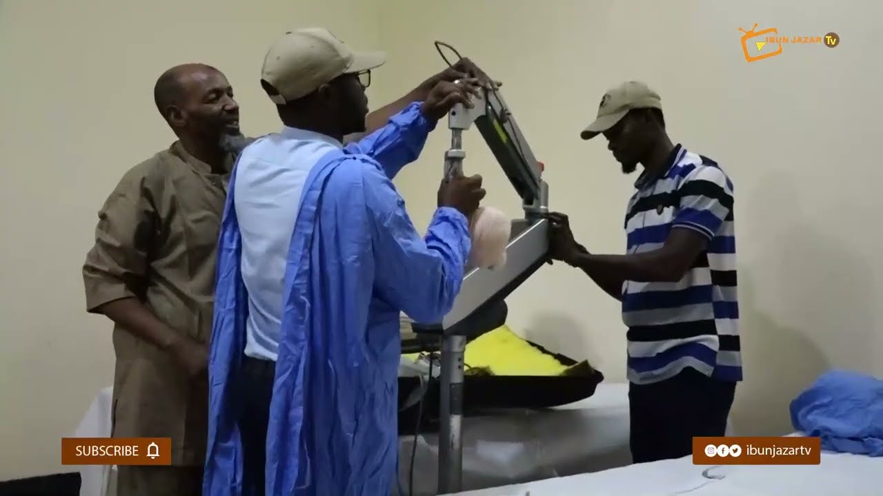 MADAKTARI BINGWA KUTOKA NIGERIA WAPIGA KAMBI KITUO CHA IBUN JAZA KUTATUA CHANGAMOTO YA MACHO.