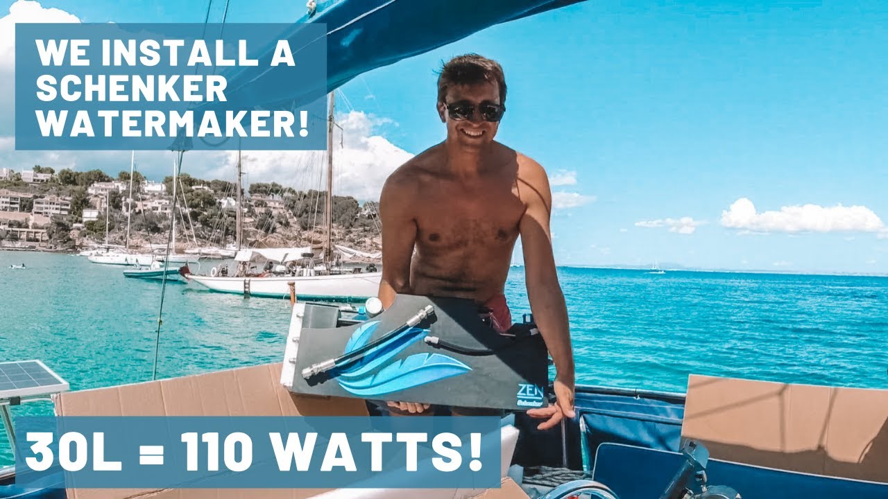 Best investment yet, we install a Watermaker!