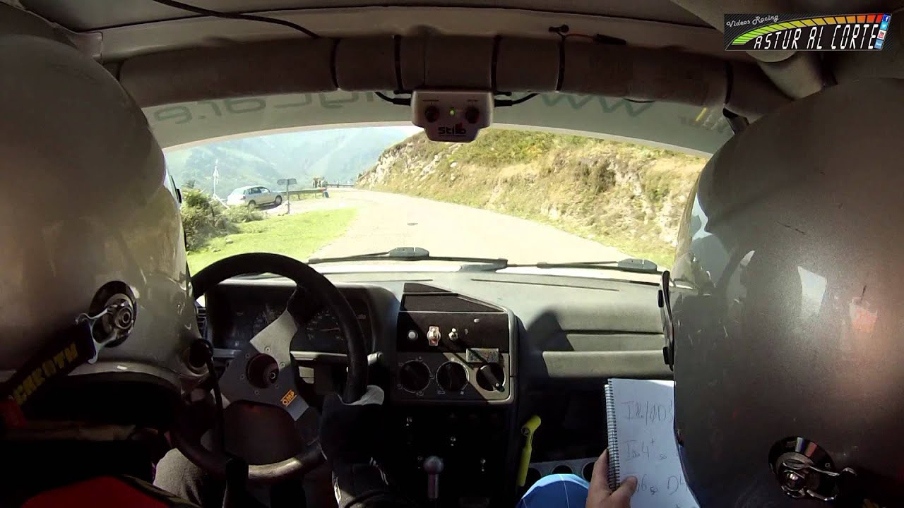 On board Fredy Tames y Ramon suarez TC3 Nueva Labra Rally Villa de llanes 2014 @AsturAlCorte