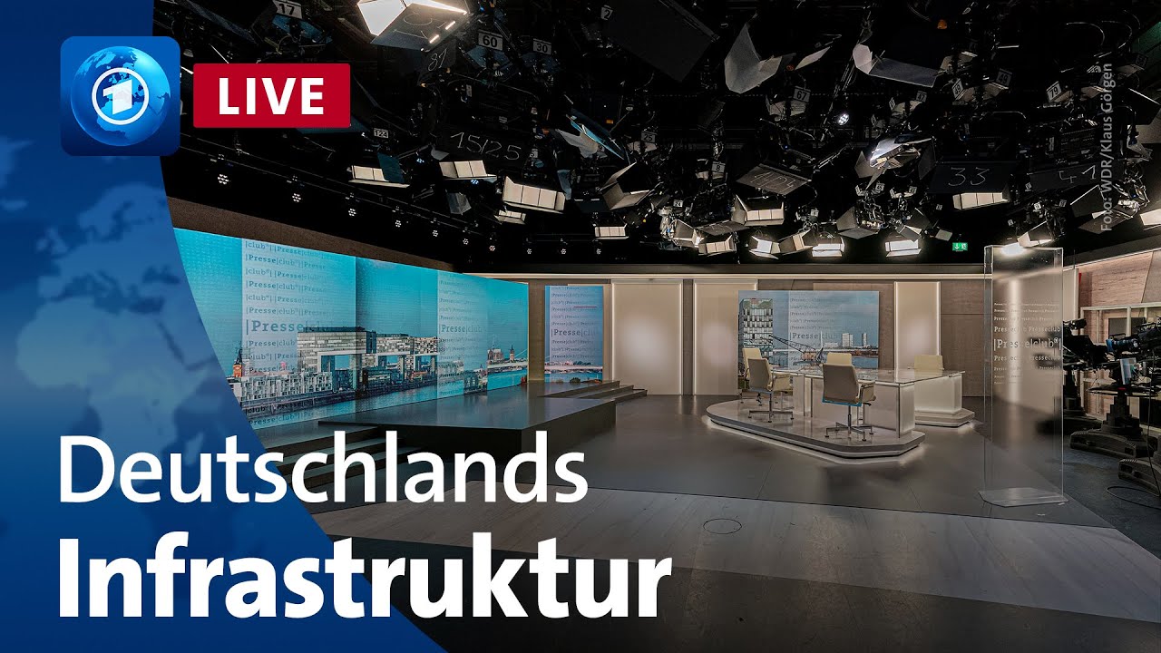 Presseclub: Wie marode sind Deutschlands Brücken und Infrastruktur?