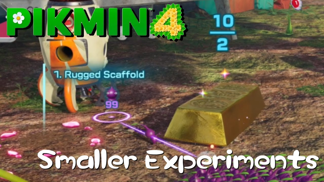 Smaller Olimar's Shipwreck Tale Experiments | Pikmin 4 Mod