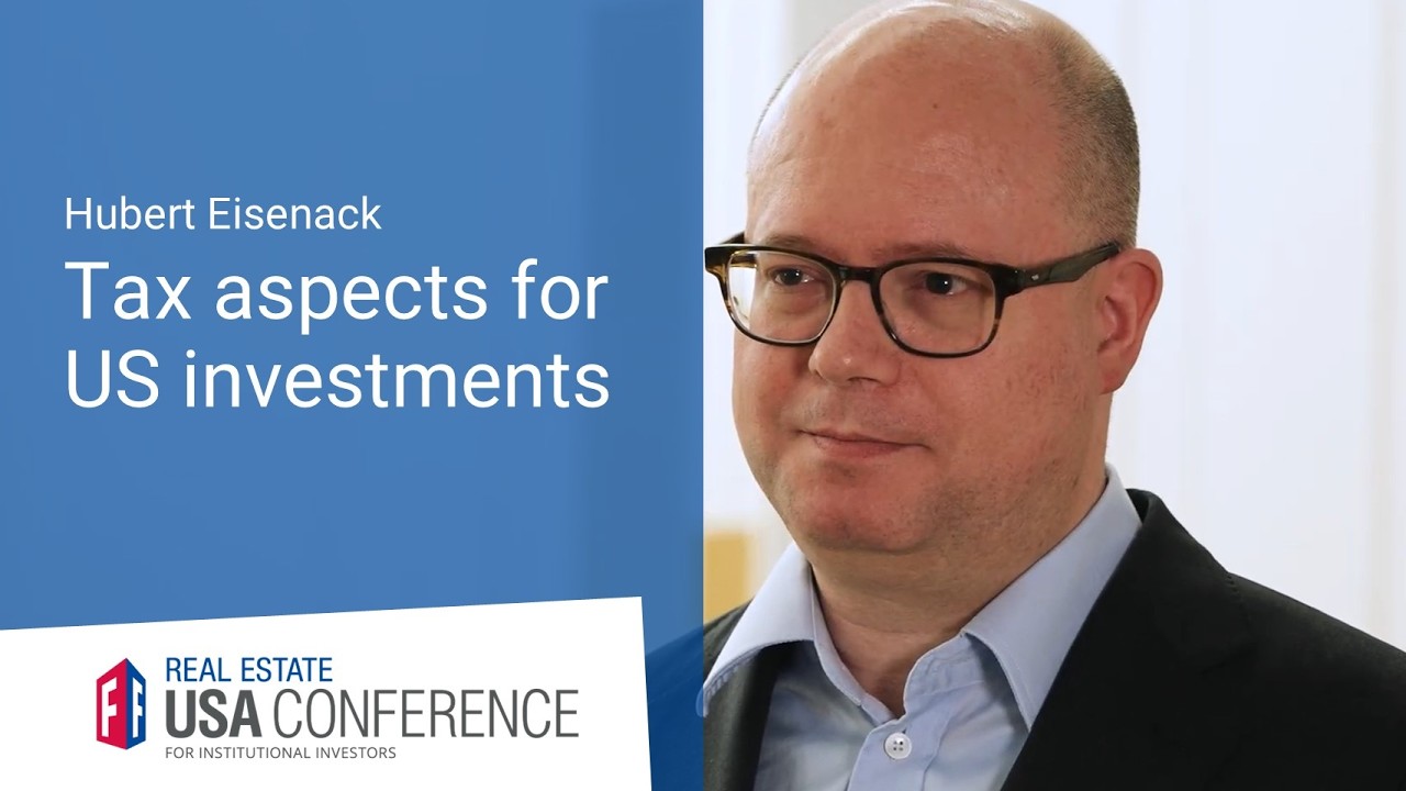 Tax aspects for US investments: Hubert Eisenack | VideoStatement