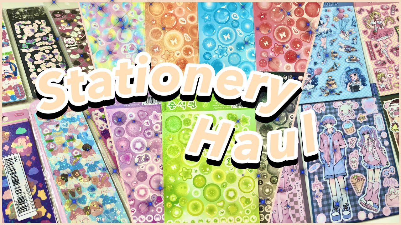 $100 Shein haul \\ ʕっ•ᴥ•ʔっ mostly a bunch of stickers