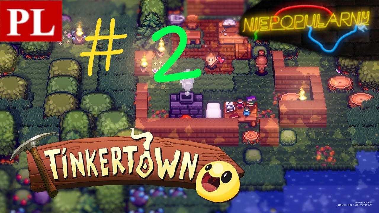 Tinkertown #2 Zwiedzamy kopalnie, idziemy pod dungeon, jak wejść?!