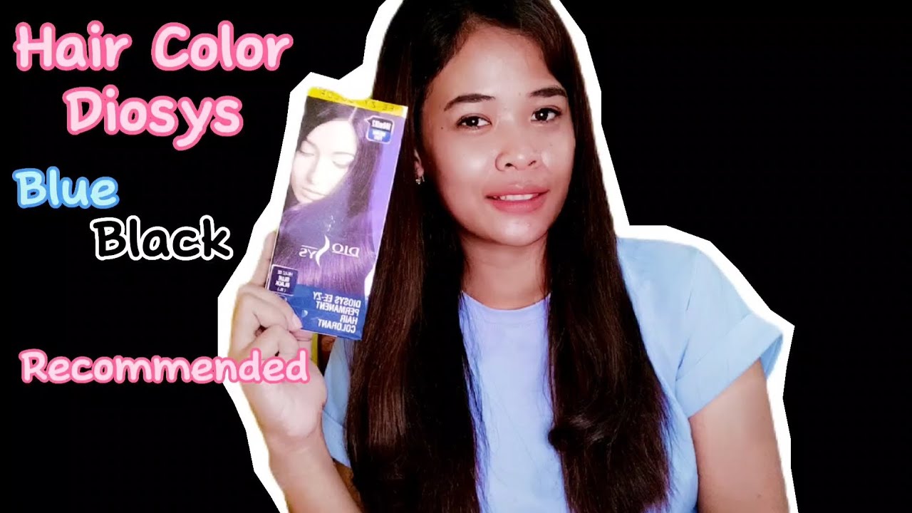 REVIEW HAIR COLOR DIOSYS || Blue Black || Shiny No Frizy || Cat Rambut Recommended