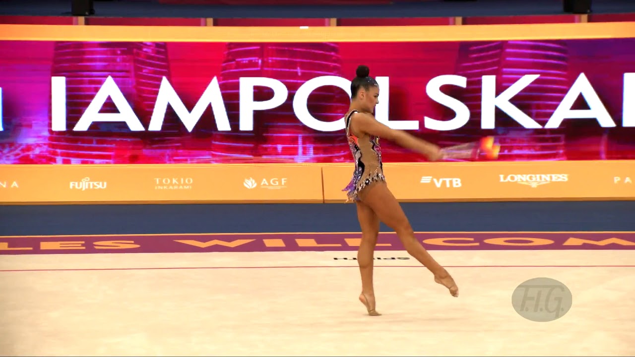 IAMPOLSKAIA Elizaveta (MDA) - 2019 Rhythmic Worlds, Baku (AZE) - Qualifications Clubs