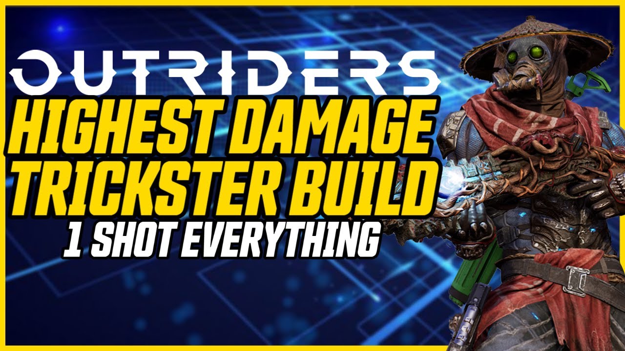 UPDATED BEST SOLO TRICKSTER BUILD! 1 Shot EVERYTHING! // Outriders CT 15 Level 50 Solo Trickster