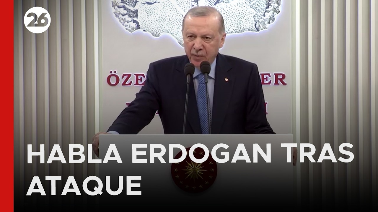 🇹🇷 AHORA - TURQUÍA | Conferencia de Erdogan luego del ataque a Turquía