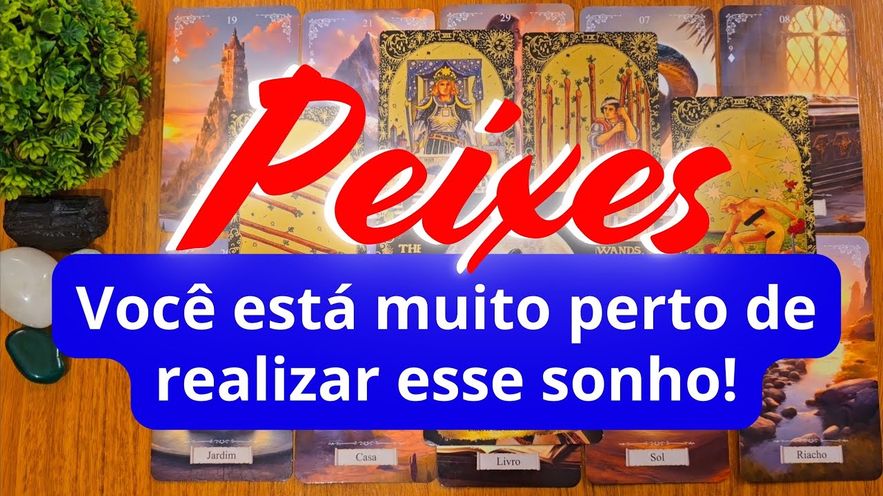 PEIXES 💜💛 VOCÊ VAI PARA BEM LONGE DESSE LUGAR! UMA GRANDE CONQUISTA SE APROXIMA!