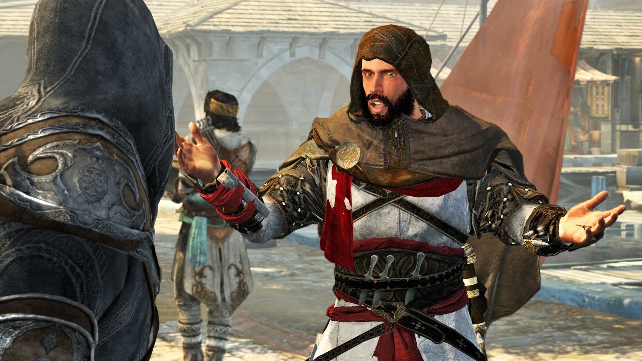 Basim meets Ezio in Constantinople