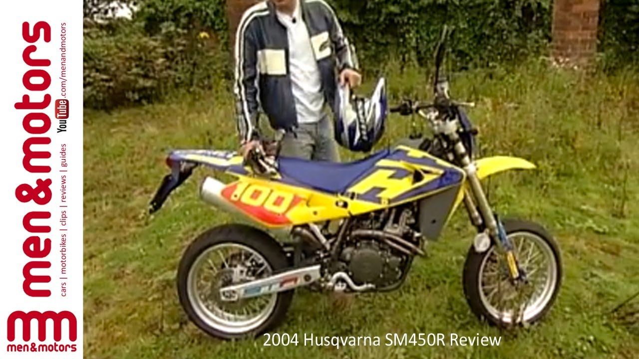 Обзор мотоцикла Husqvarna SM450R 2004 года.